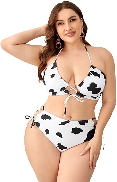 Bikini estampado vaca