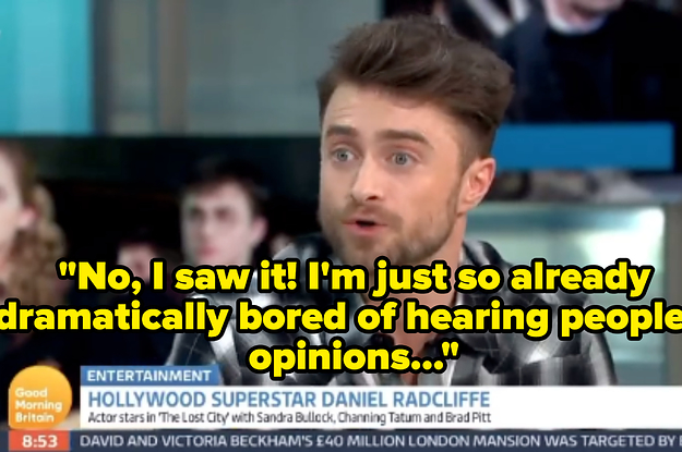 Daniel Radcliffe Is "Dramatically Bored" With The Commentary Around Will Smith Slapping Chris Rock At The Oscar's