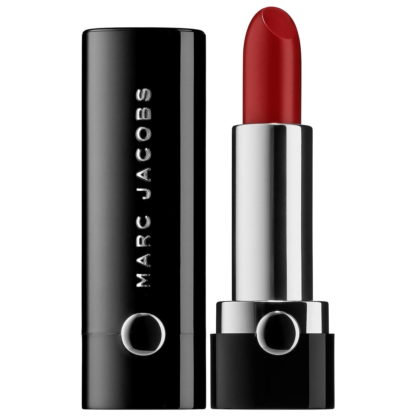 A red lipstick in a tube