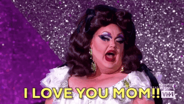 Eureka O&#x27;Hara says &quot;I love you mom&quot; on an episode of RuPaul&#x27;s Drag Race