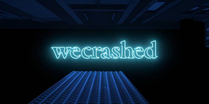 The title card of &quot;WeCrashed&quot;