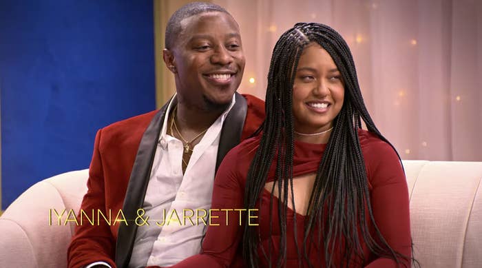 Iyanna and Jarrette during the reunion
