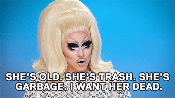 Drag queen Trixie Mattel says &quot;She&#x27;s old, she&#x27;s trash, she&#x27;s garbage, I want her dead&quot;