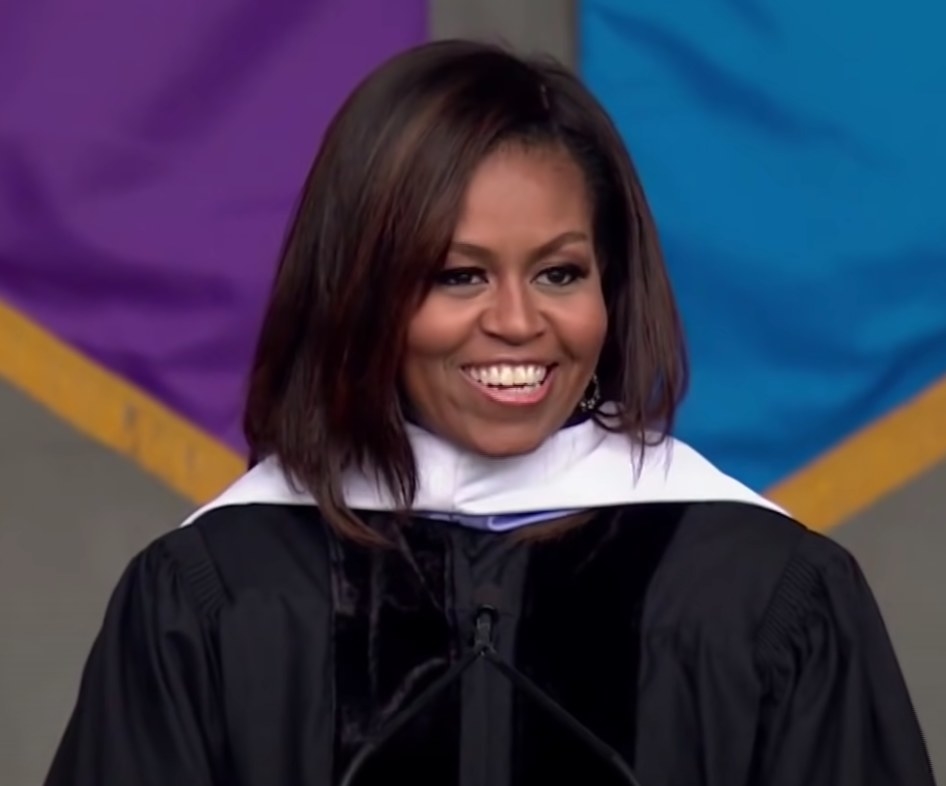 Michelle Obama addresses graduates of The City College of New York in 2016