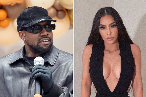 Kanye West Said His Divorce From Kim Kardashian Feels Like Being â€œSet On  Fireâ€ In A New Poem