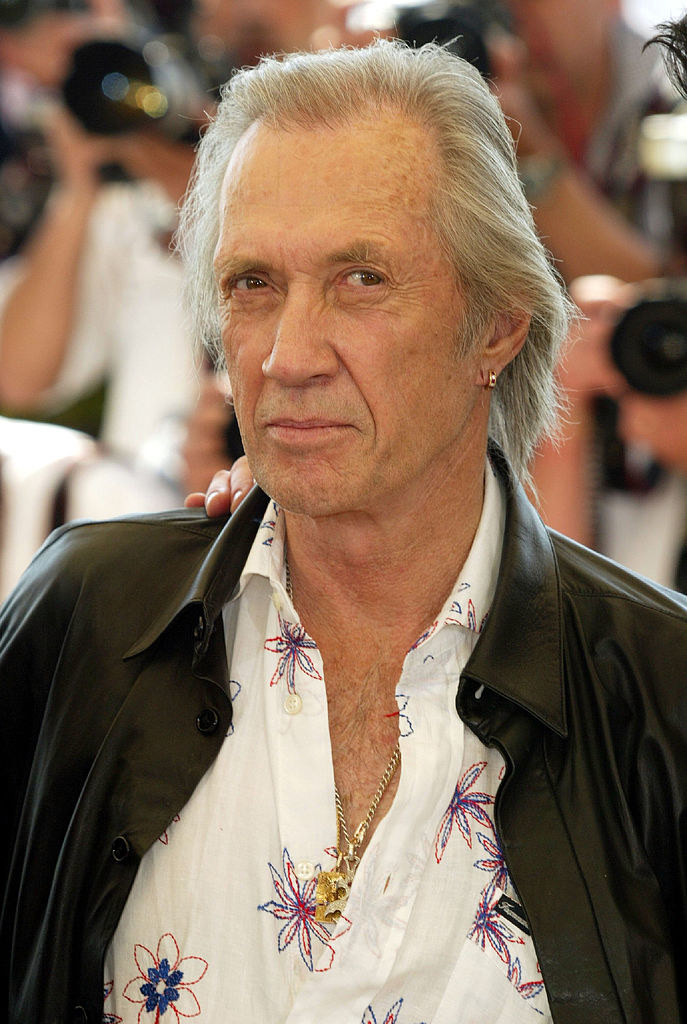 David Carradine during the 2004 Cannes Film Festival