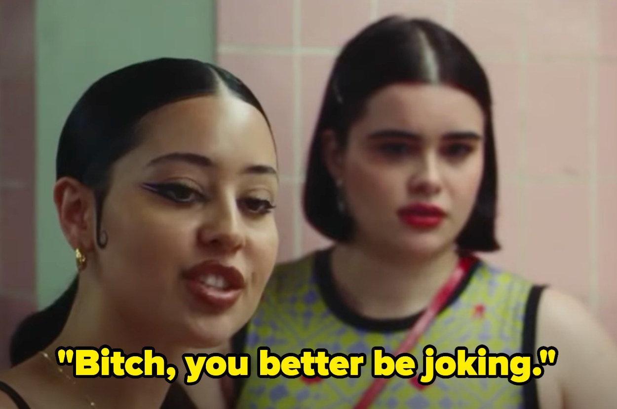 Screenshot from &quot;Euphoria&quot; episode: Maddy responding, &quot;Bitch, you better be joking&quot;