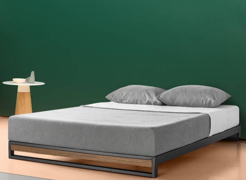 An image of a modern-inspired bed frame