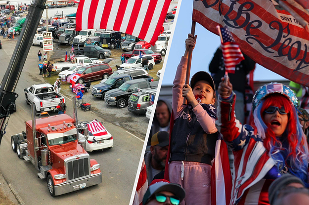 The Anti-Vaccine Mandate Trucker Convoy Is Planning To Drive Around, But Not Enter, Washington, DC