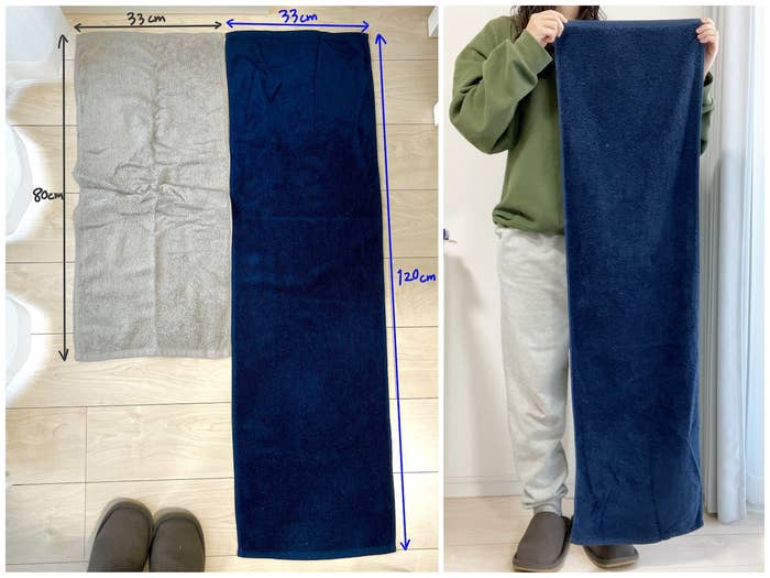 我が家のタオル全部これ。ニトリの「499円バスタオル」乾くの速くて