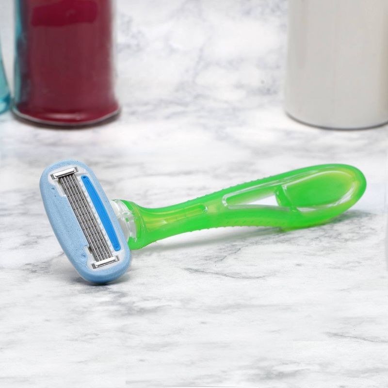 The five blade disposable razor