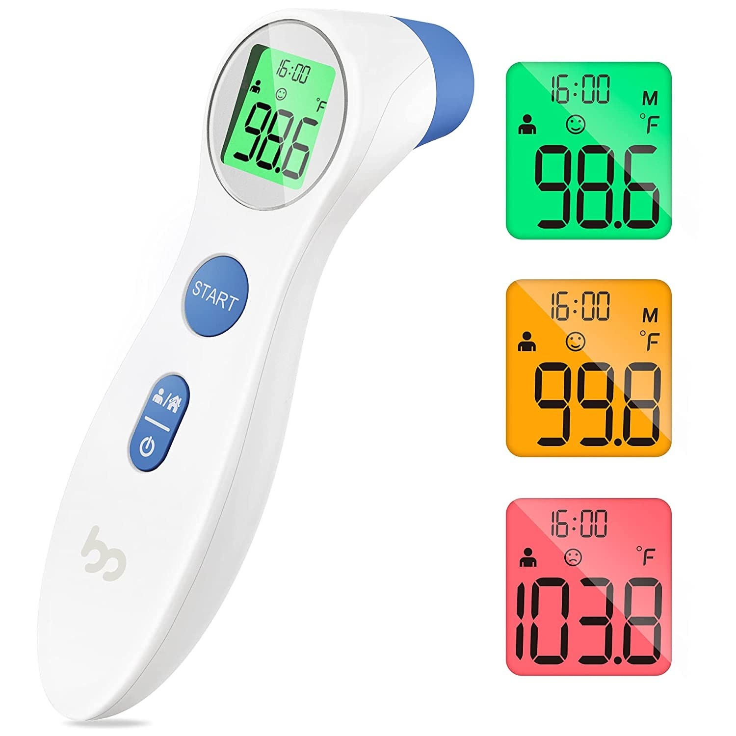 a touchless forehead thermometer