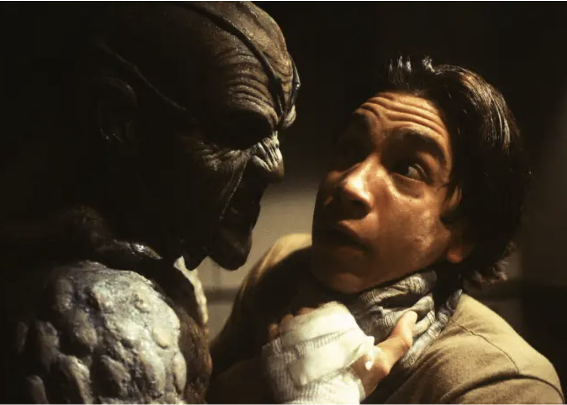 A scary scene from Jeepers Creepers
