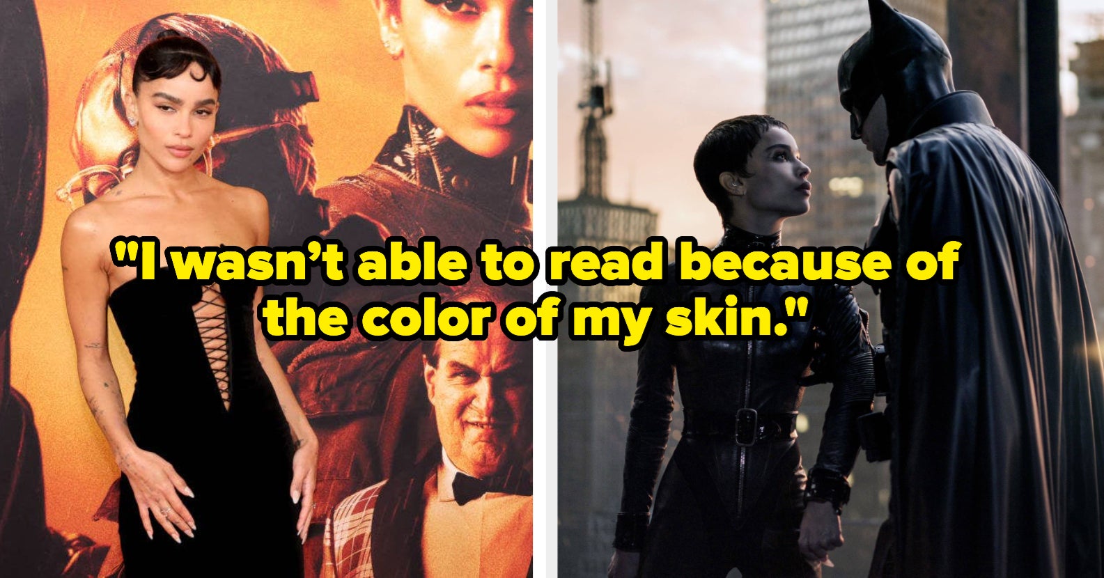 Zoë Kravitz Revealed She Lost A "Dark Knight Rises" Audition Because Of Her Skin Color, And The Way Hollywood Tried To Disguise It Is Disgusting