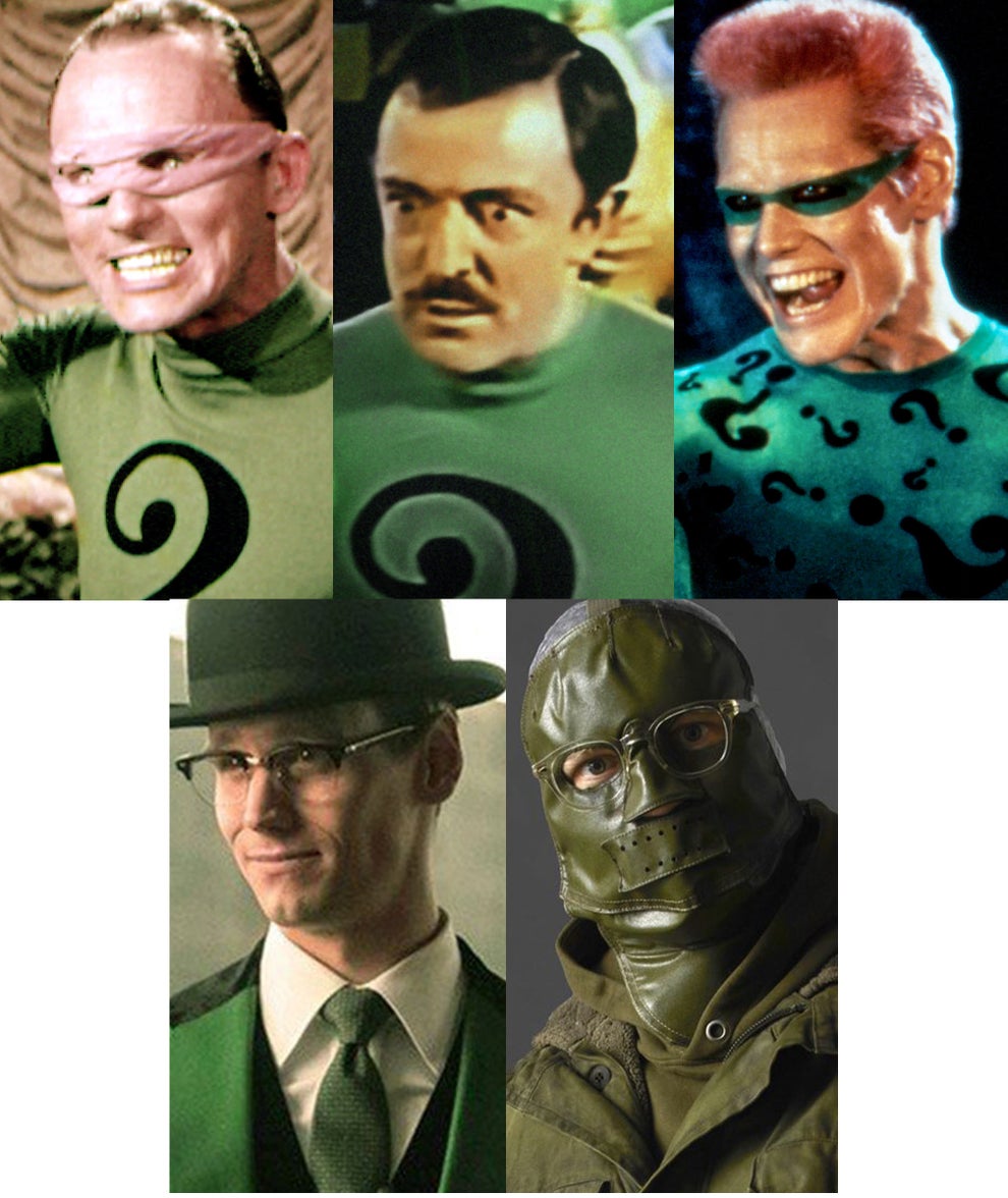 Batman, Catwoman, Riddler Actors Through The Years