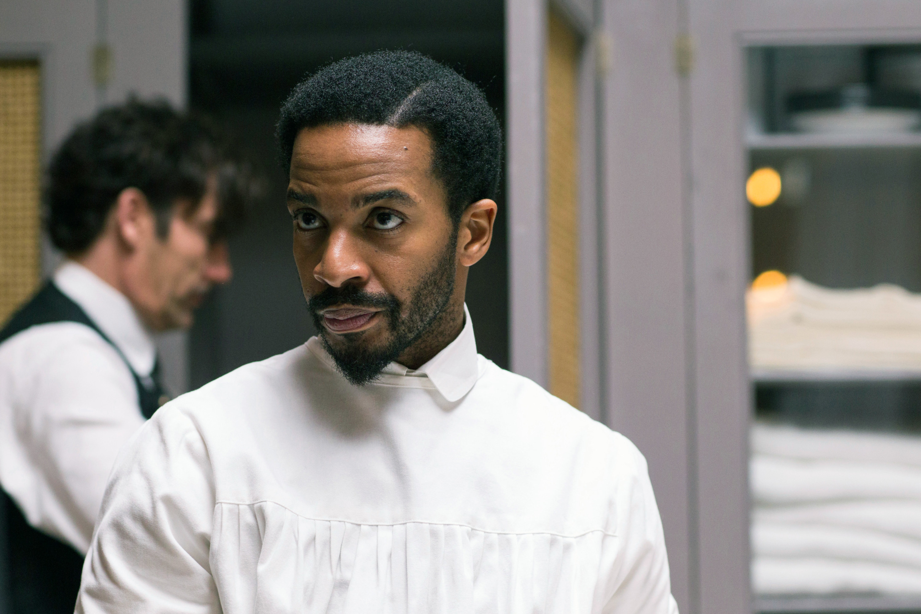 Dr. Algernon C. Edwards in a collared shirt