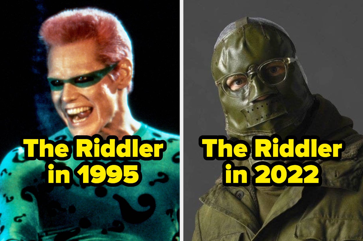 Batman, Catwoman, Riddler Actors Through The Years
