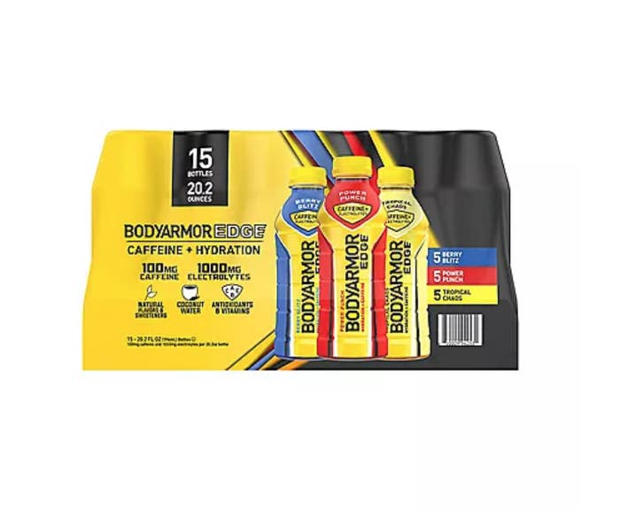 a package of the BodyArmor drinks