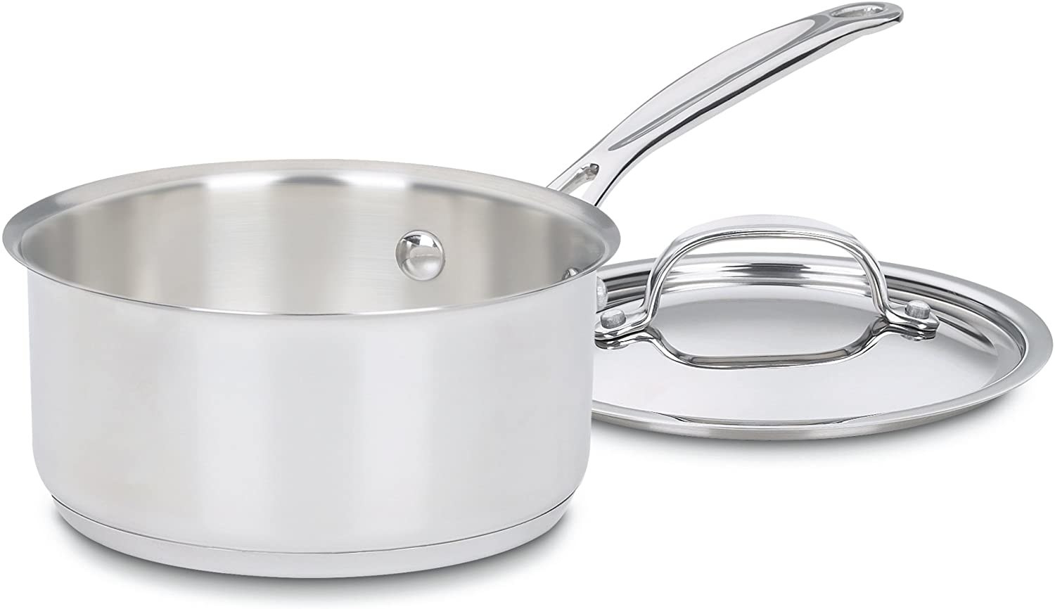 Stainless steel pot with lid
