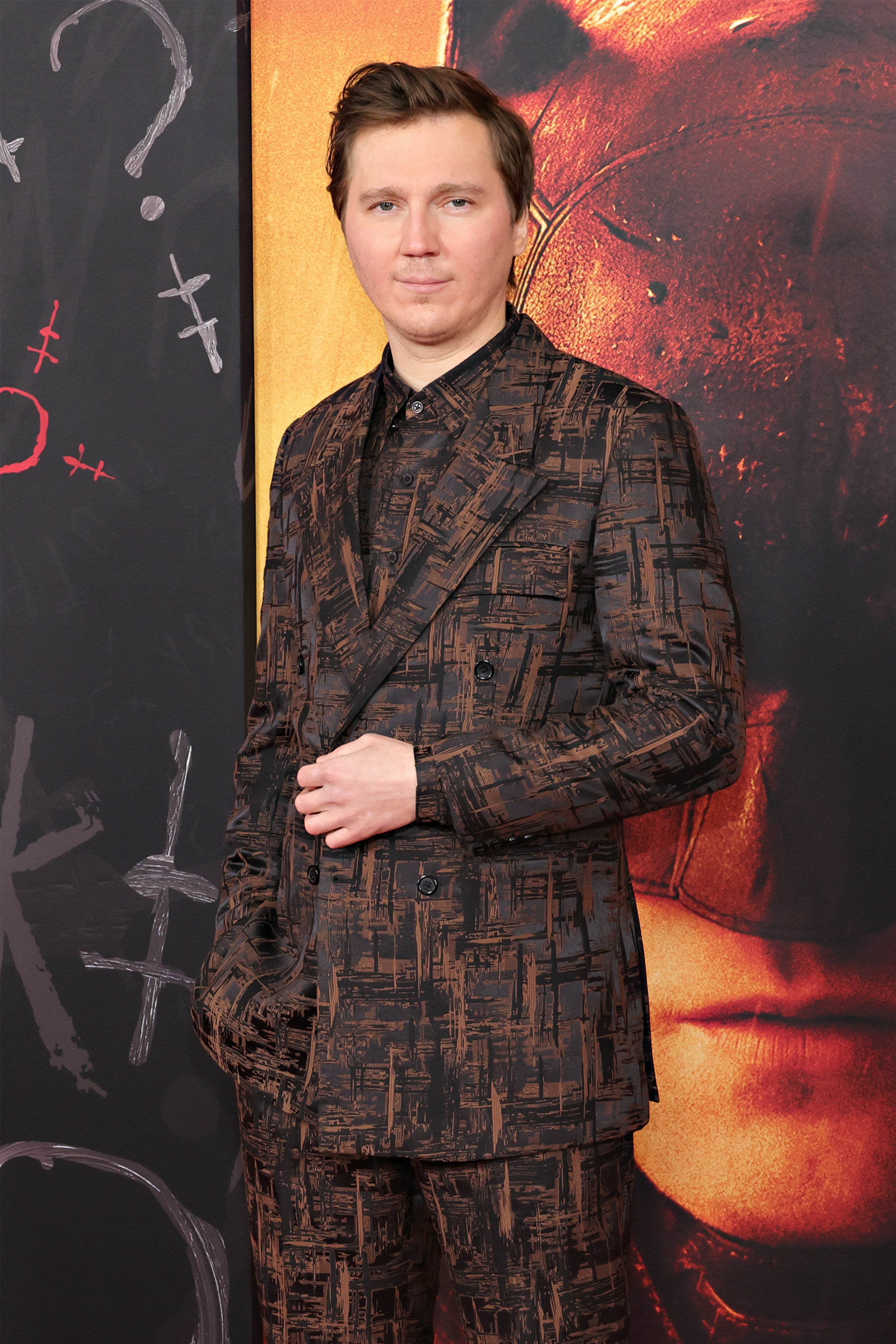 Paul Dano at the premiere of "The Batman"