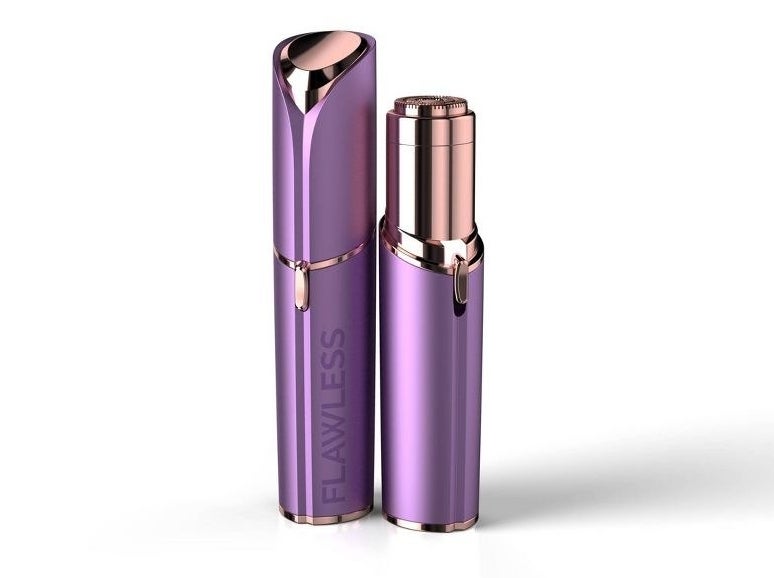 The portable facial hair remover