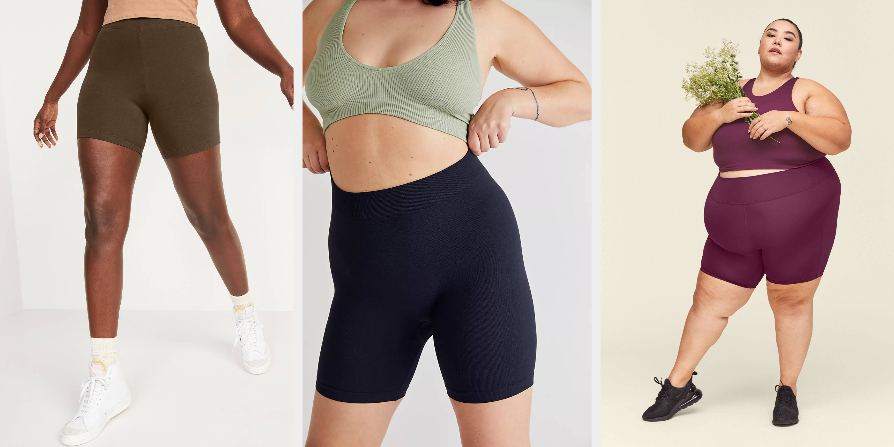 C CRUSH ORIGINAL 4 Pack Seamless High Waist Bike Shorts for Women Workout Yoga Sports Wear Running