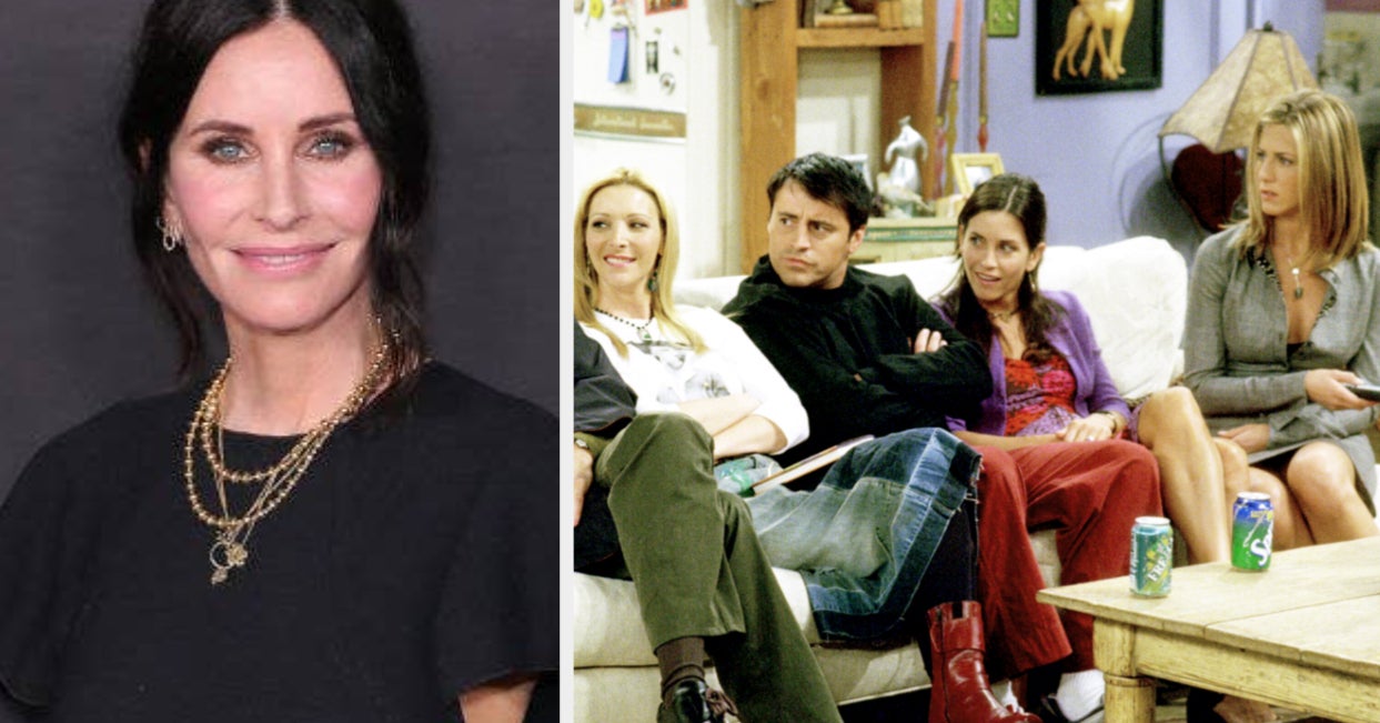 Courteney Cox Revealed She Doesn't Remember Being On "Friends" And Explained Her One Big Issue With Rewatching The Show