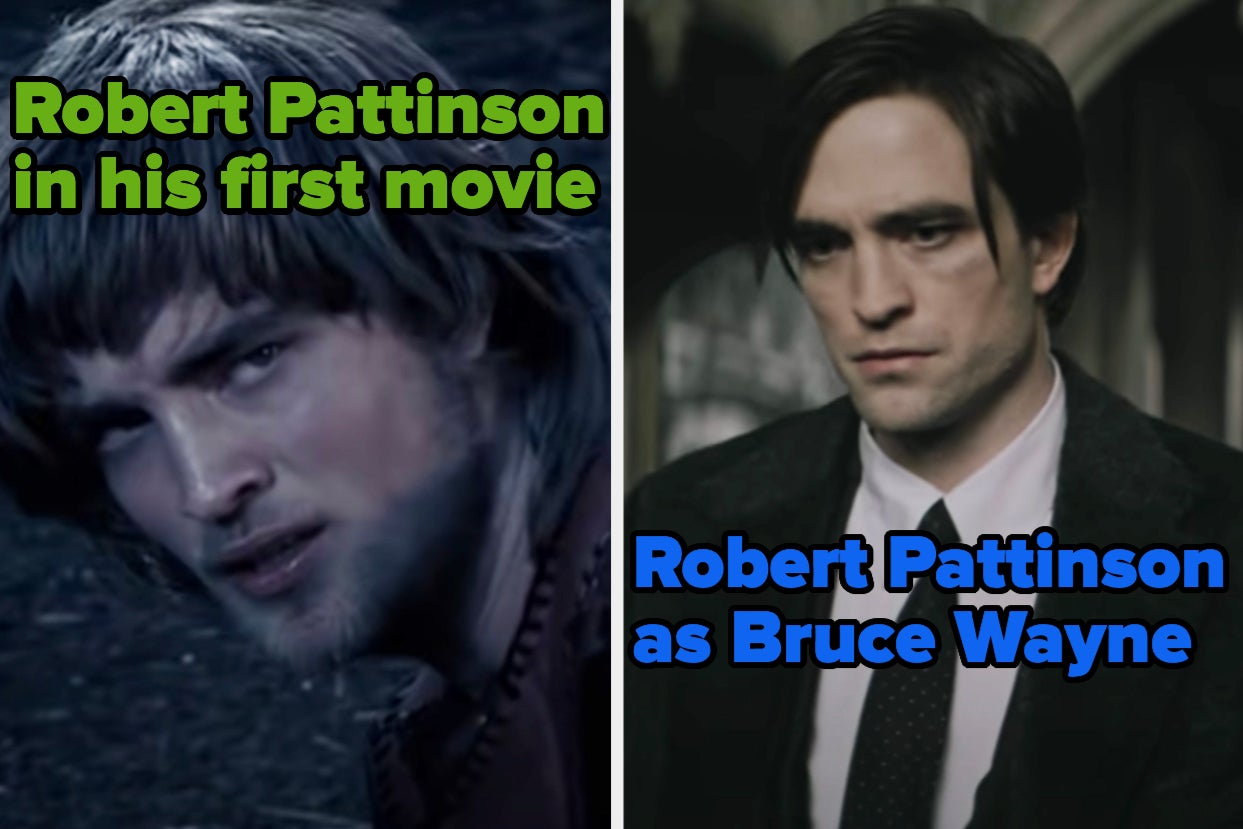 Robert Pattinson as Giselher in "Dark Kingdom: The Dragon King" and as Bruce Wayne in "The Batman"
