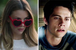 Mrs Grundy on Riverdale and Stiles looking sad on teen wolf
