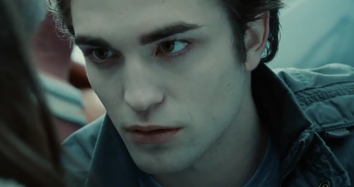 Edward Cullen looking moody in Twilight