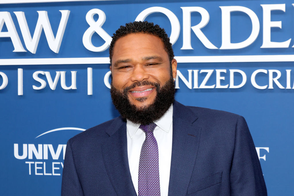 Anthony Anderson on the red carpet for law and order SVU
