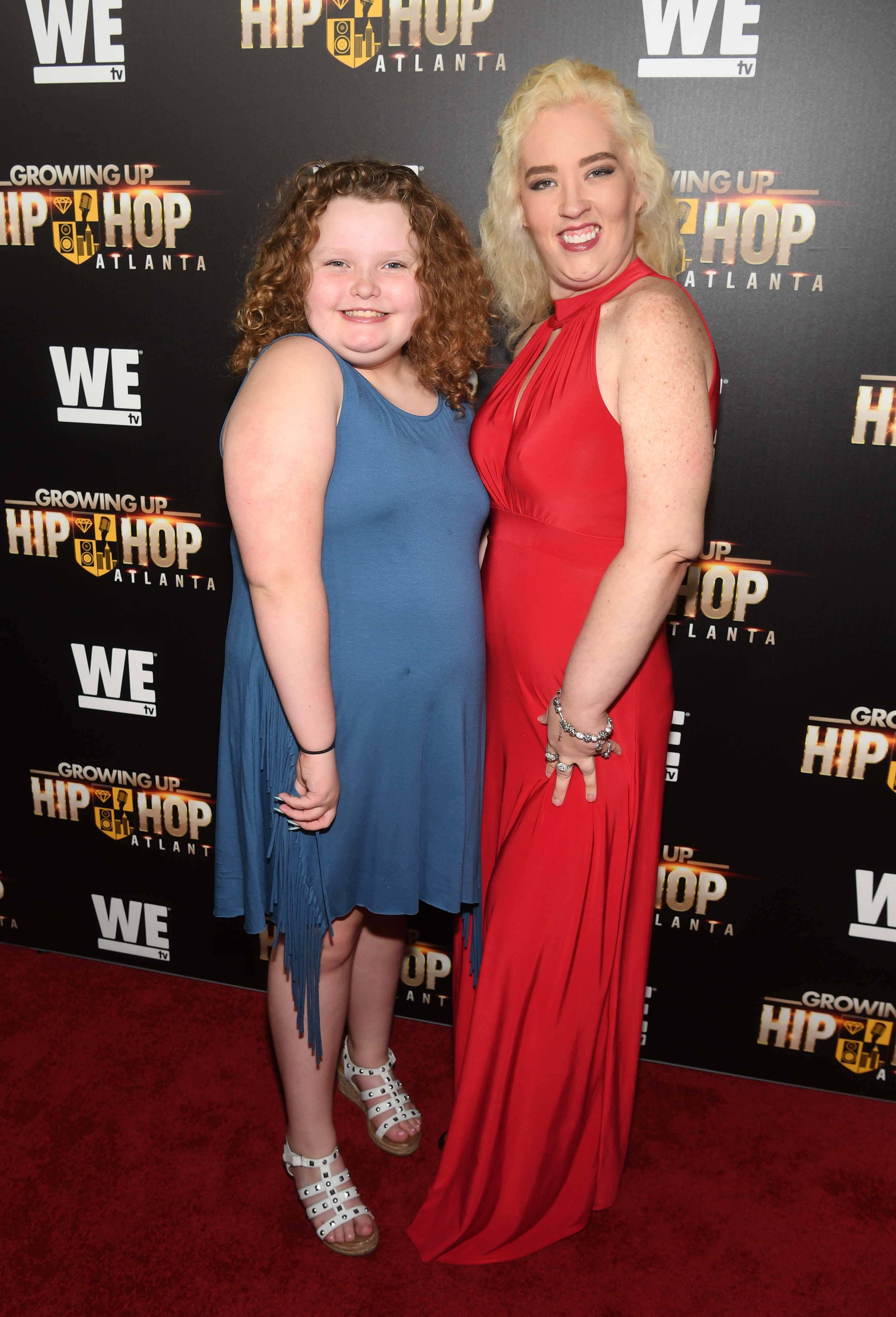 Television personalities Alana Thompson and June Shannon attends &quot;Growing Up Hip Hop Atlanta&quot; Atlanta Premiere in 2017