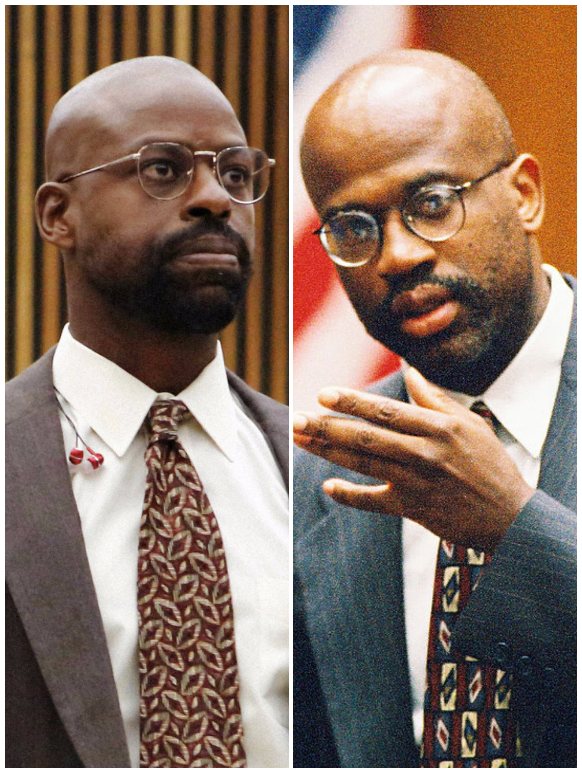 Sterling K. Brown in &quot;The People v. O. J. Simpson: American Crime Story&quot; vs. the real Christopher Darden
