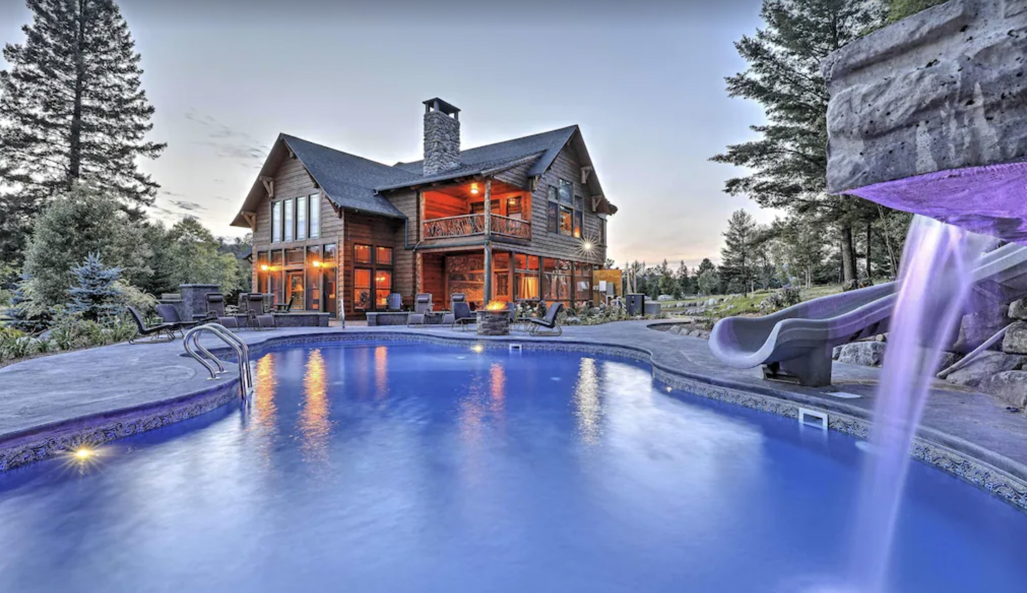 Luxury home with large pool