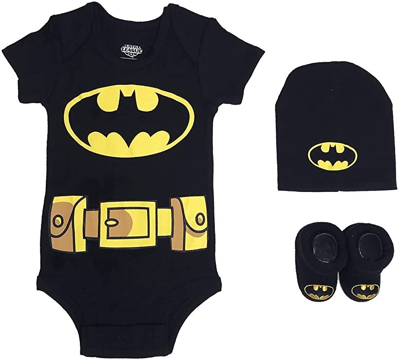 Ropa para bebé con logo Batman