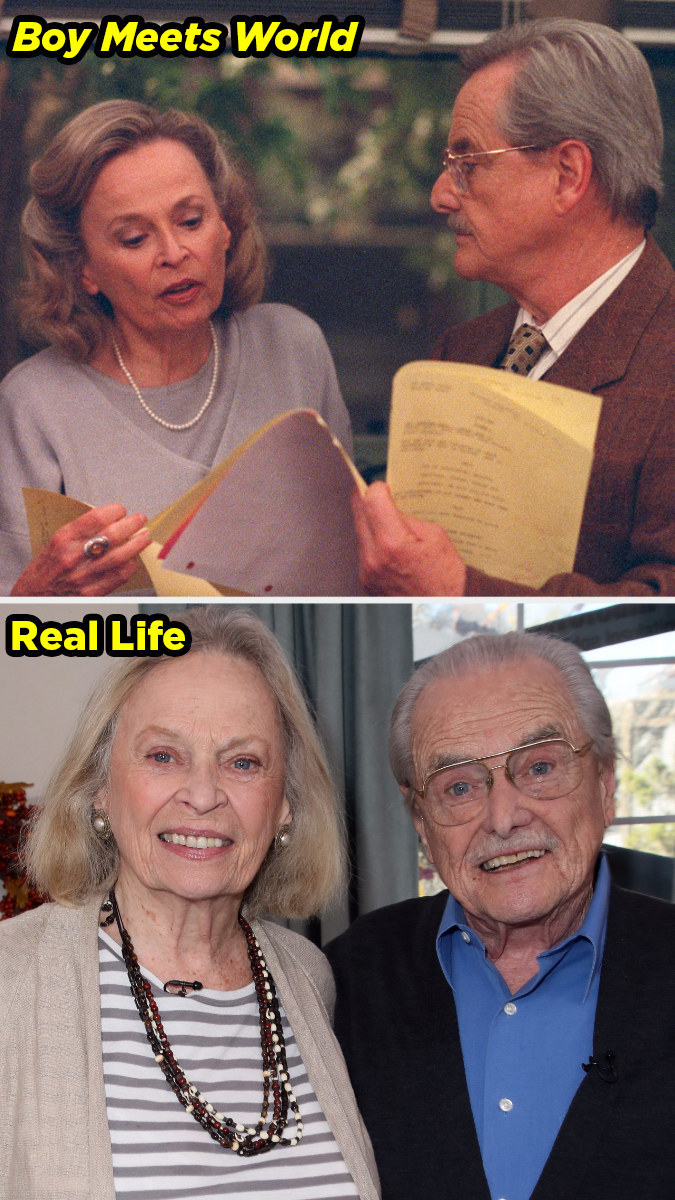 Bonnie and William on Boy Meets World vs them IRL