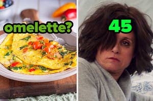 omelette and age 45