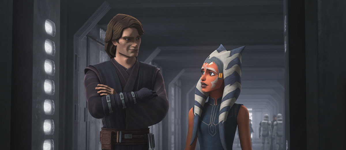 A scene from &quot;The Clone Wars&quot;