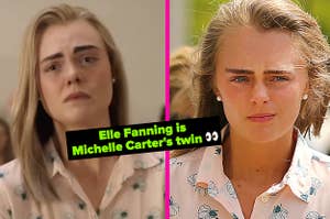 Elle Fanning in the upcoming "The Girl from Plainville" vs. the real Michelle Carter