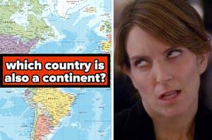 which country is also a continent