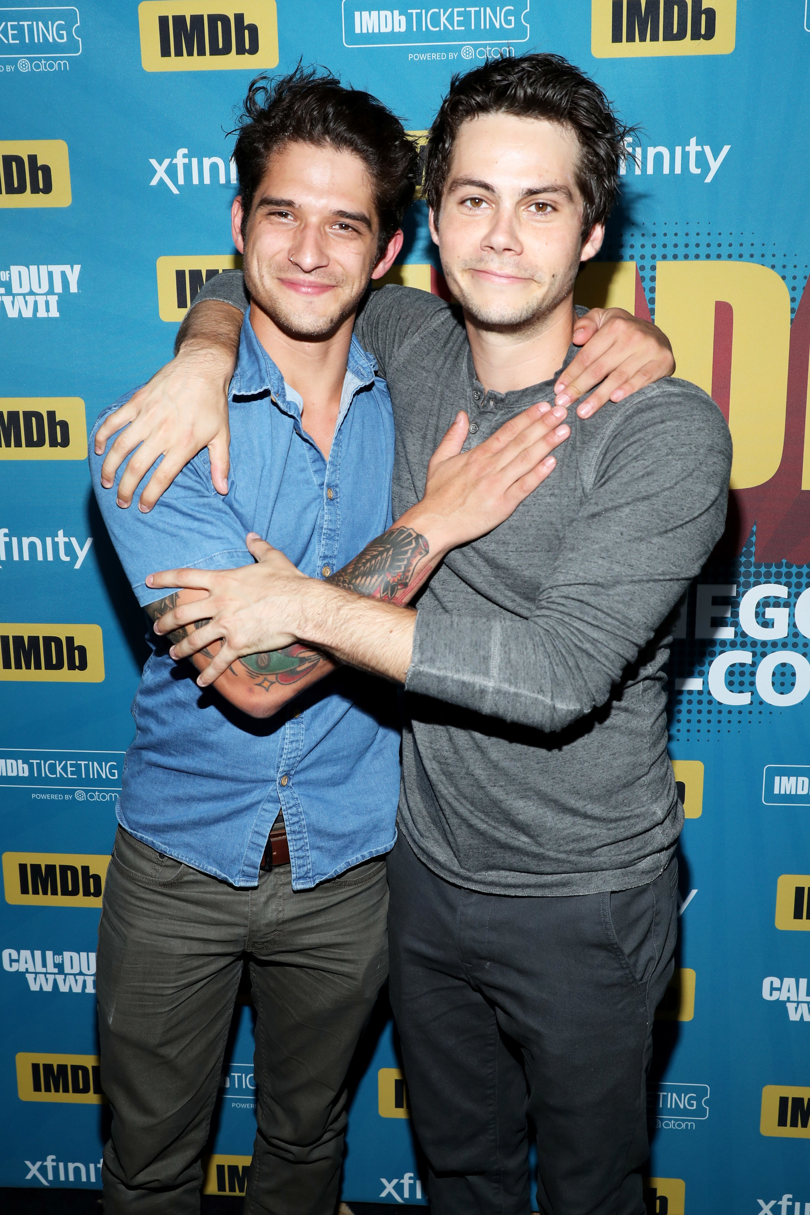 Tyler and Dylan at an event