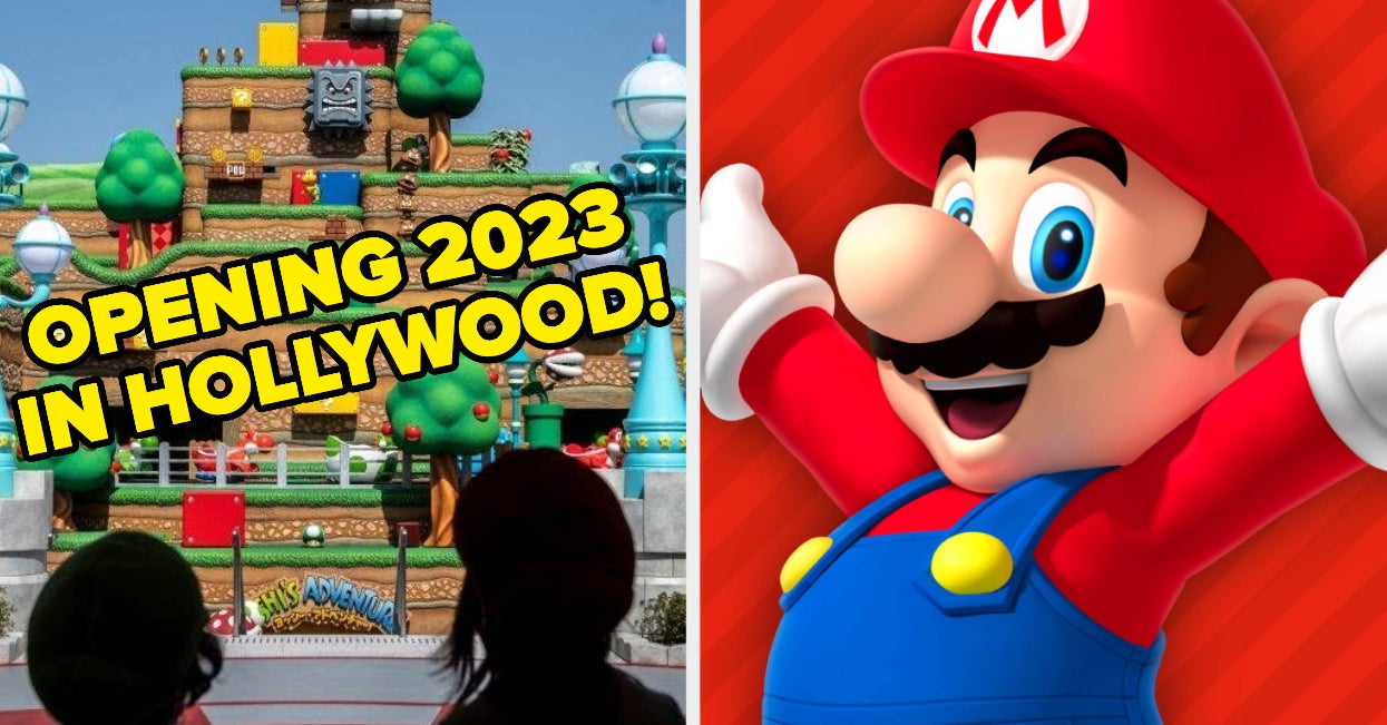 Super Nintendo World Will Open At Universal Studios Hollywood In 2023