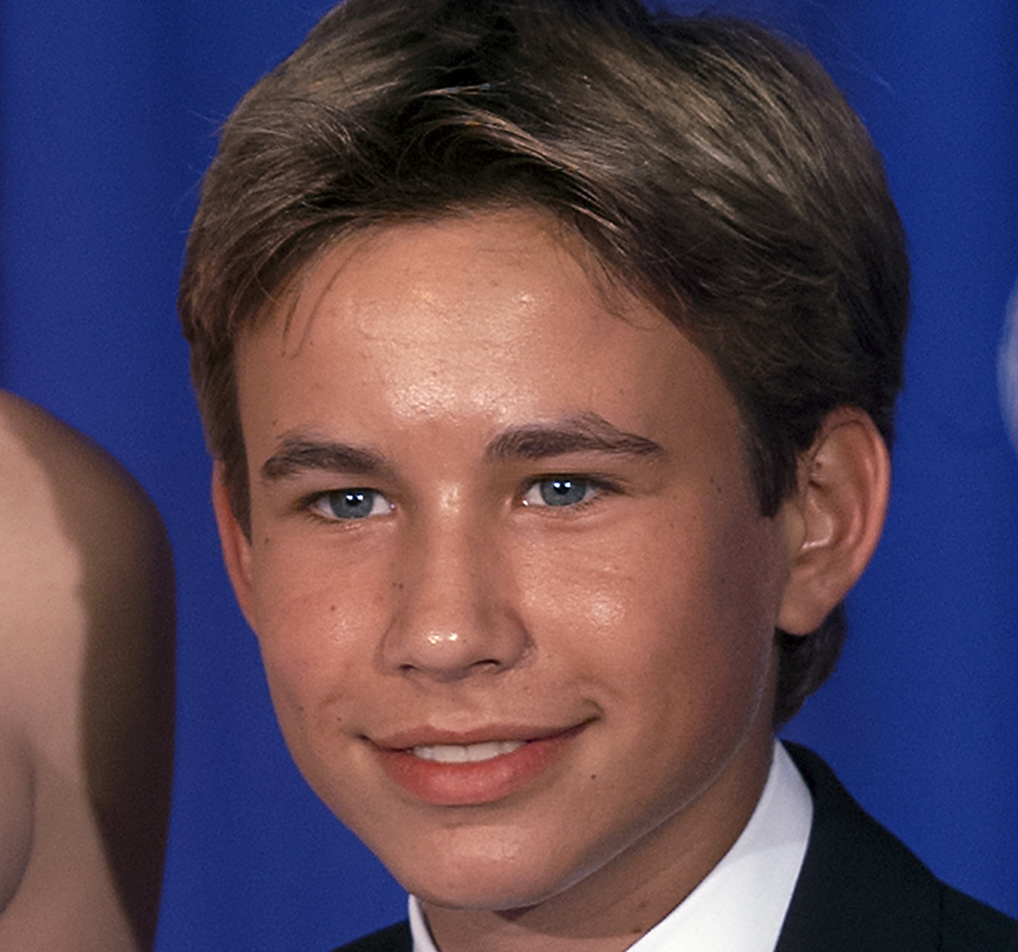 A young Jonathan Taylor Thomas at a press event