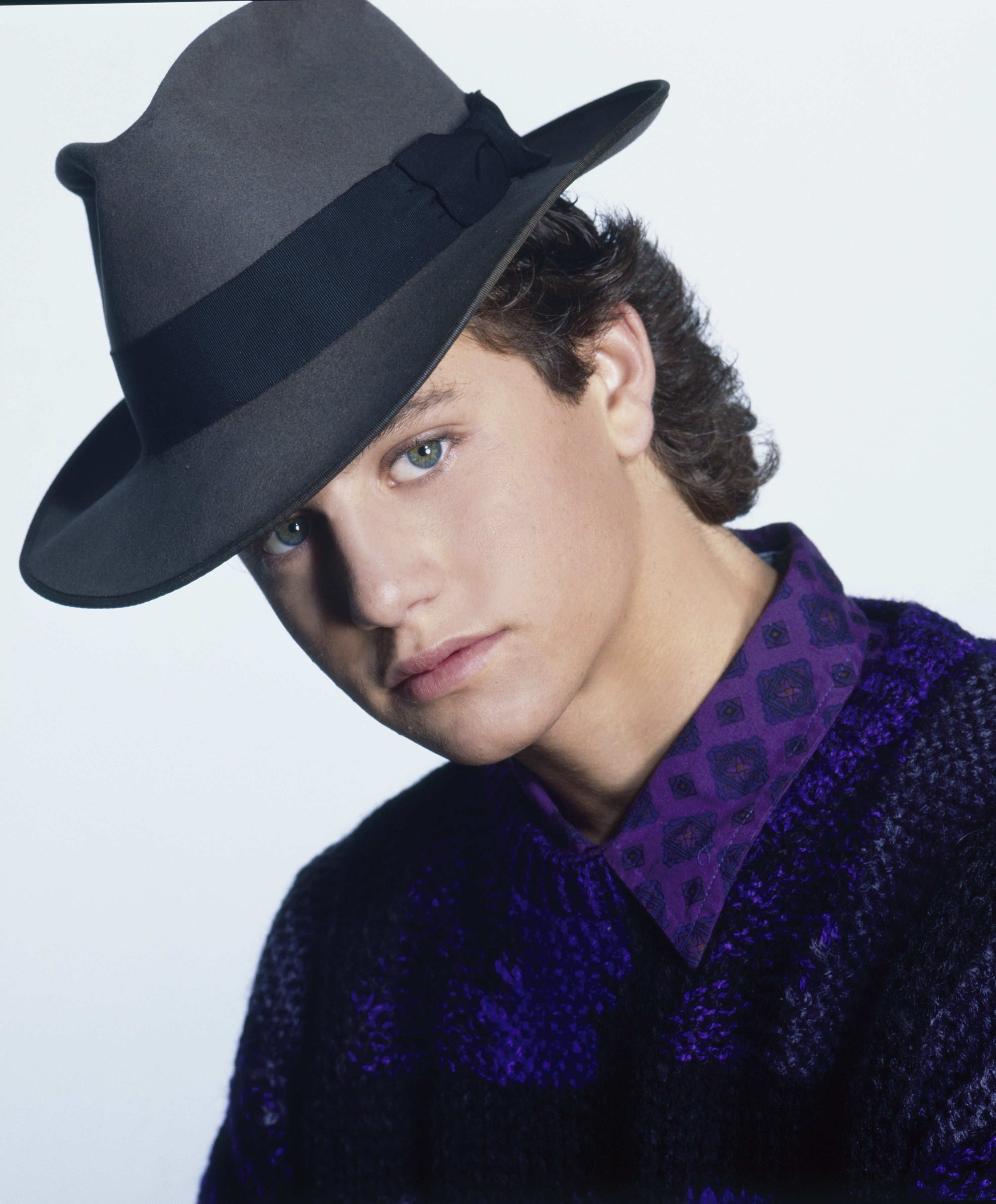 Kirk Cameron wearing a fedora