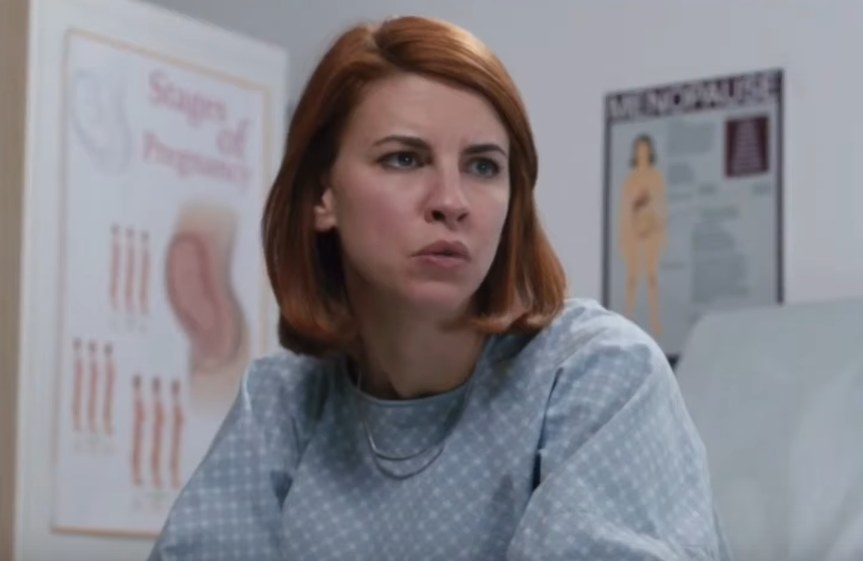 Anne finding out she&#x27;s pregnant on &quot;Workin&#x27; Moms&quot;