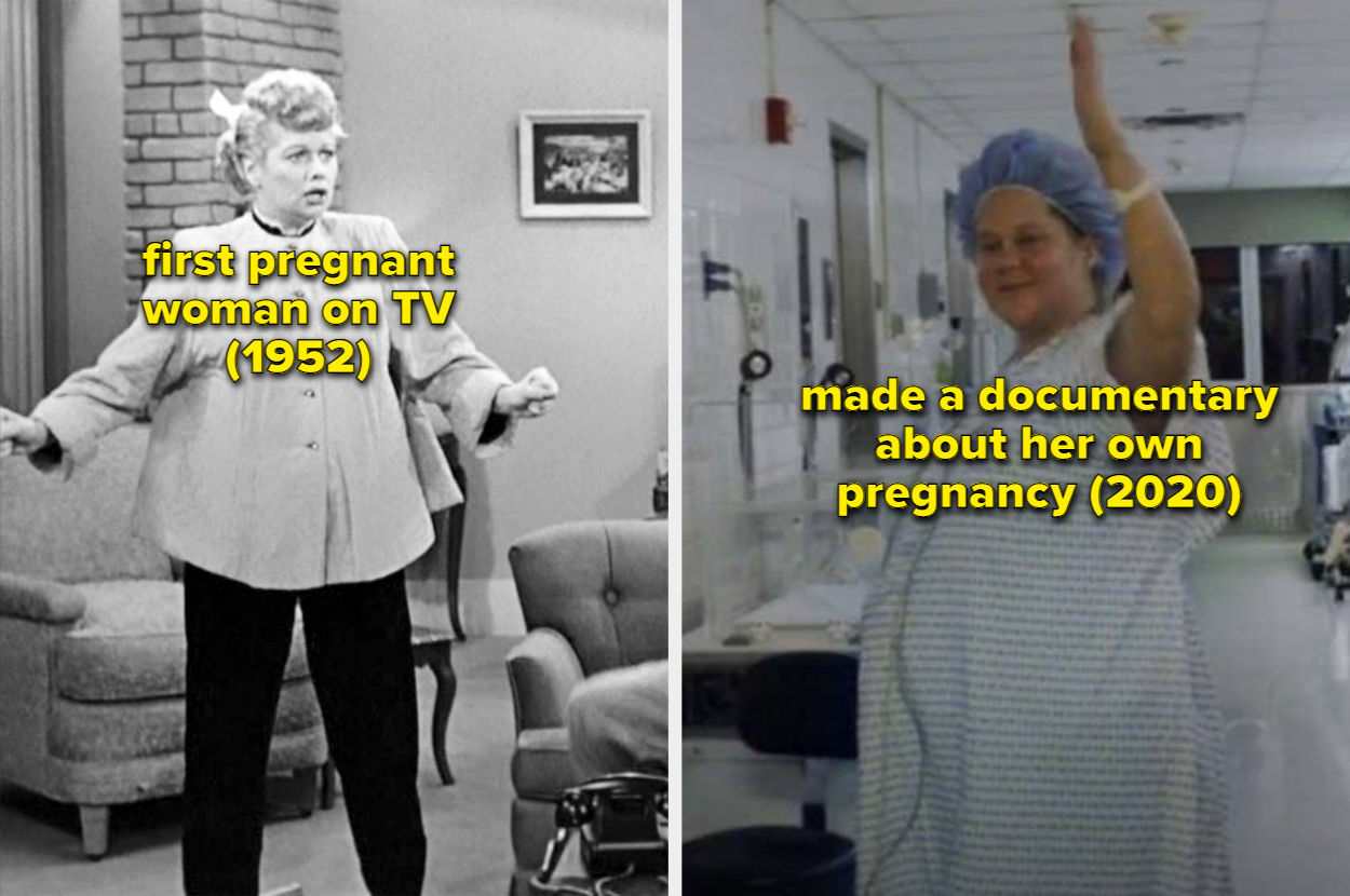 Lucy Ricardo pregnant, Amy Schumer in "Expecting Amy"