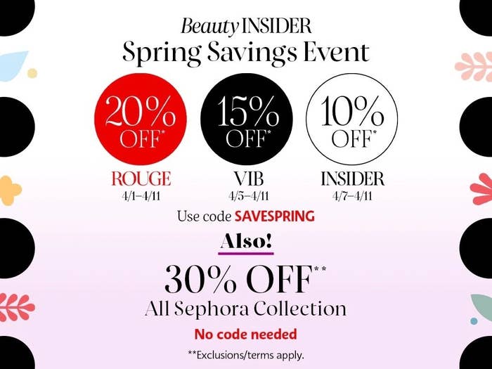20 Things You Can Get At The Sephora Spring Sale That Have