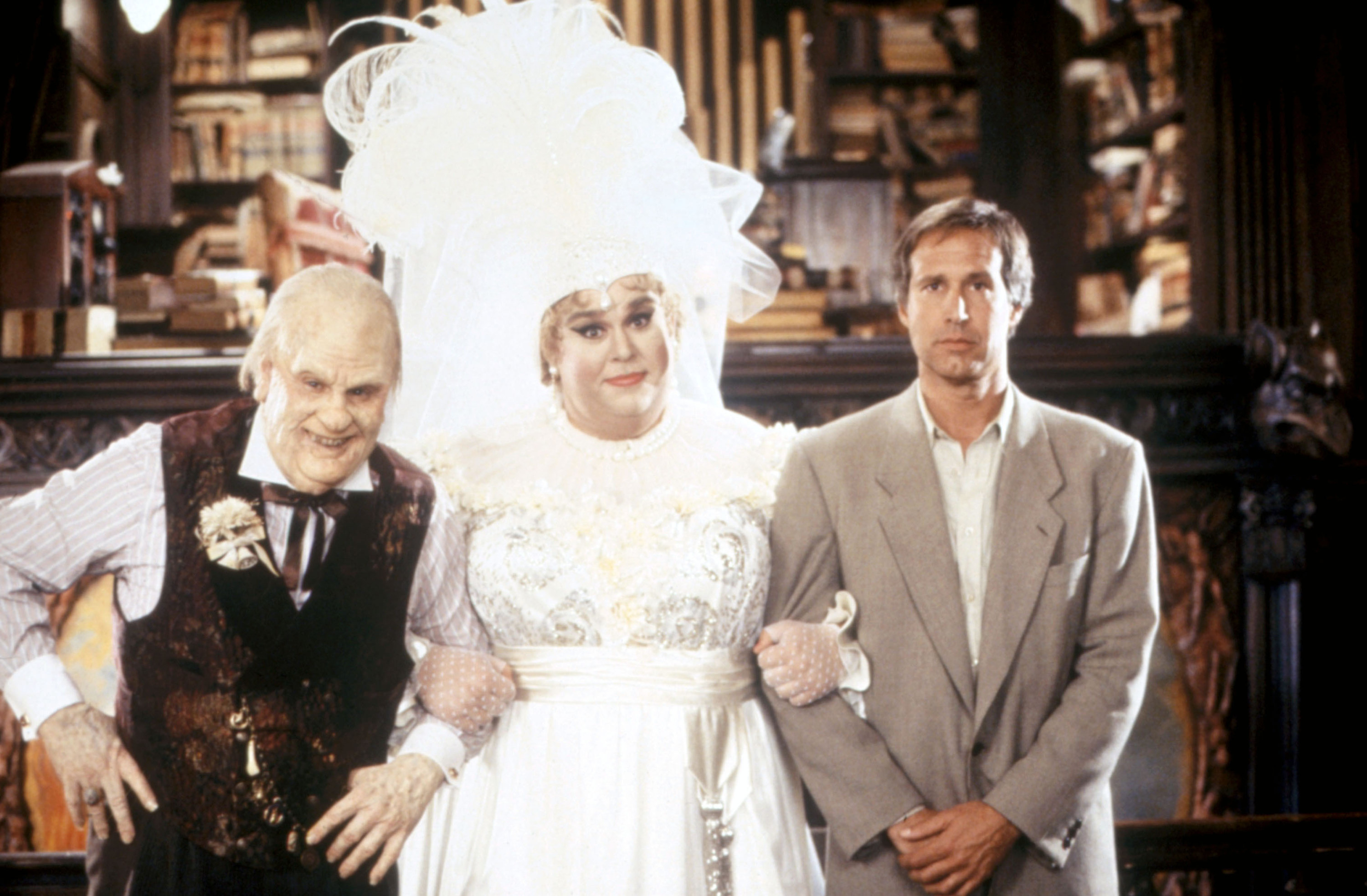 Dan Aykroyd, John Candy, and Chevy Chase in &quot;Nothing But Trouble&quot;