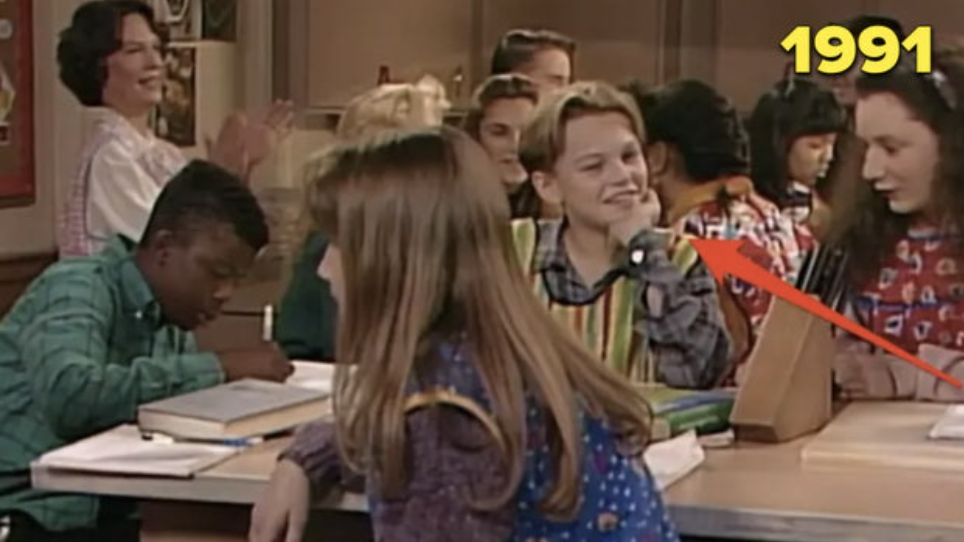 Leo as a child in school on &quot;Roseanne&quot;