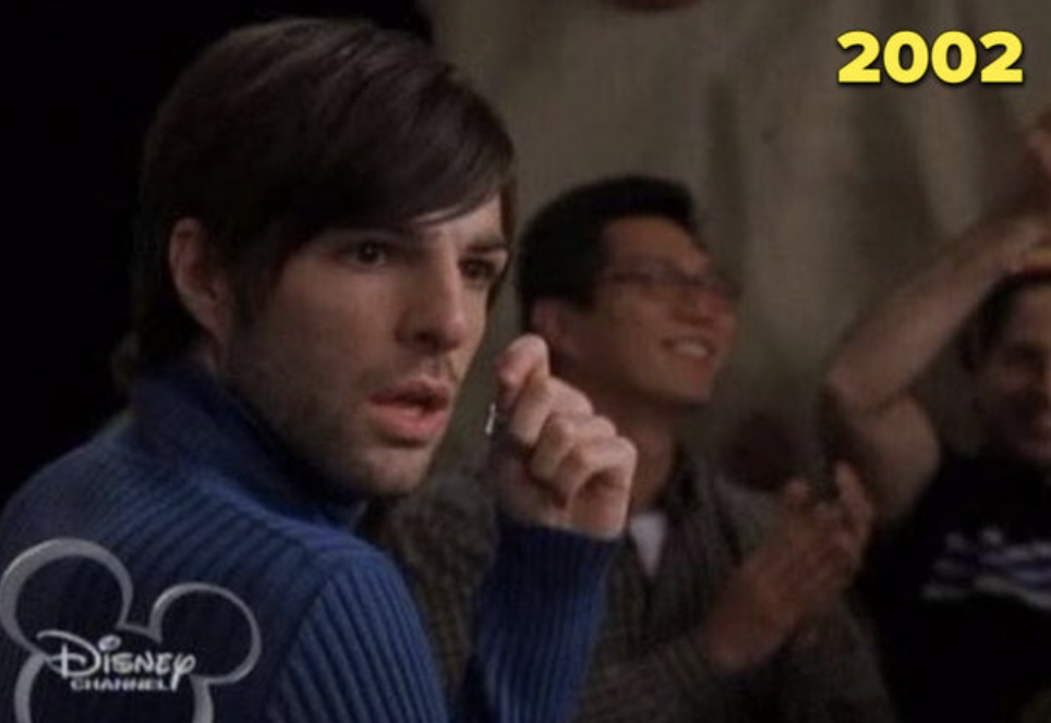 Zachary Quinto on &quot;Lizzie McGuire&quot; vs. being interviewed in 2020